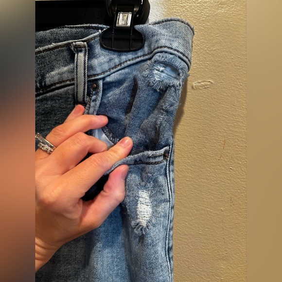 Abercrombie & Fitch Women's Light Blue Ankle Jeans denim y2k back to school - Picture 5 of 16